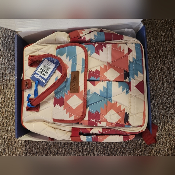 Wrangler Handbags - Wrangler Quilted Baby Backpack